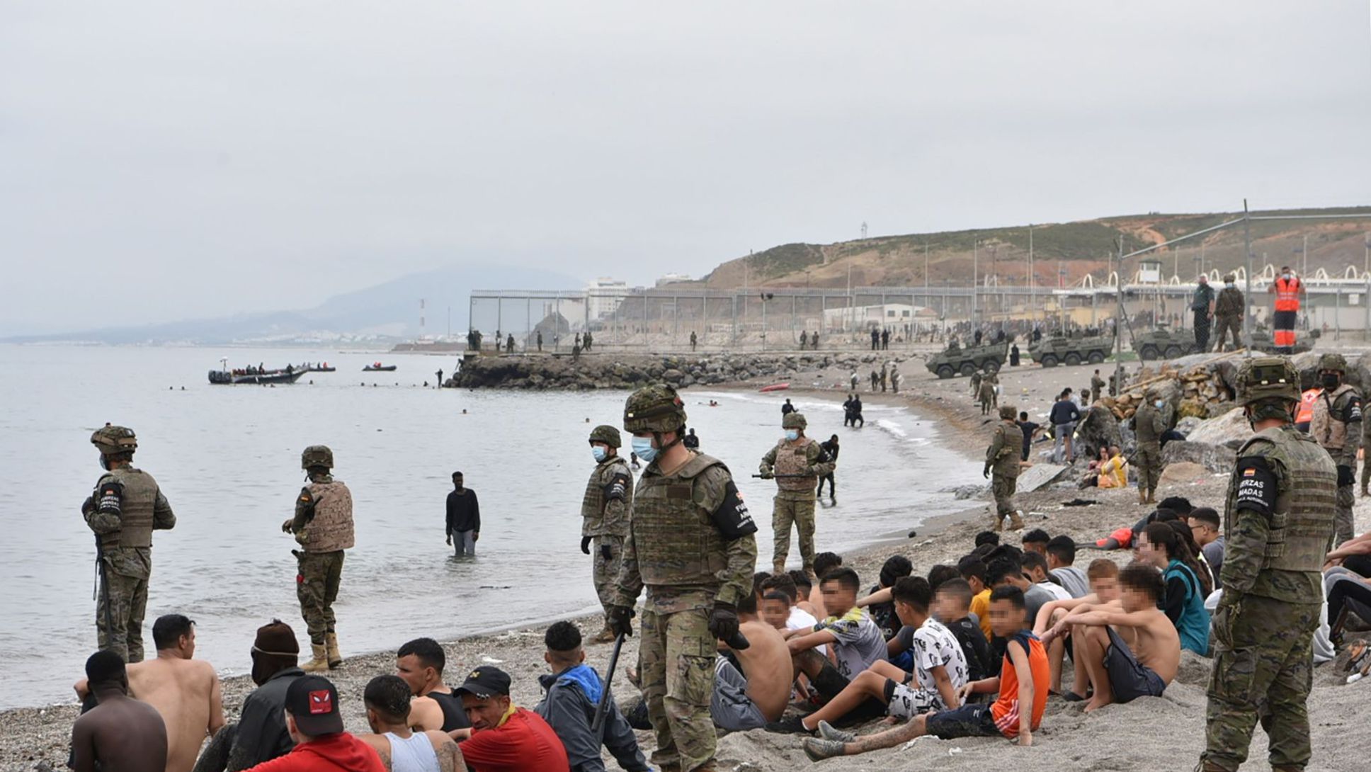Enclave de Ceuta : L’Espagne renvoie 800 migrants mineurs vers le Maroc