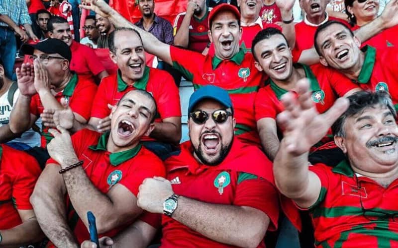 Football Les Supporters Du Maroc Mre Ou Non Impatients De Voir Leur équipe Maglor 