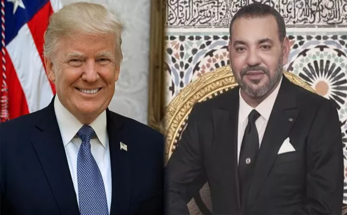 Mohammed Vi - Trump