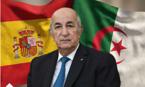 Tebboune - Algérie - Espagne