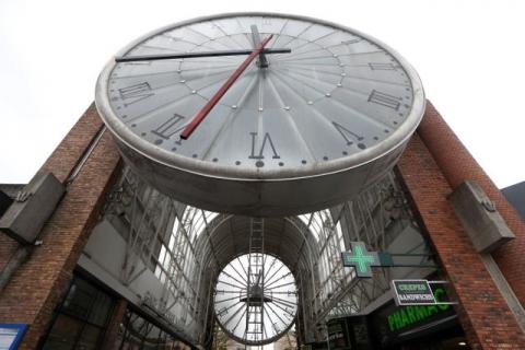 Horloge à Cergy en Ile-de-France