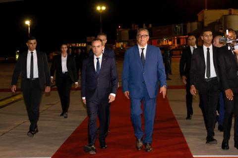 Sébastien Lecornu à Rabat