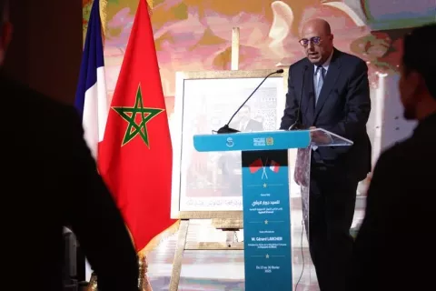 Président du Sénat français à Laâyoune