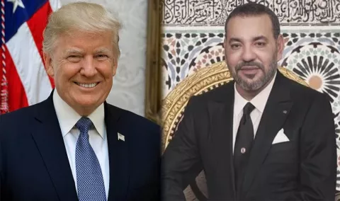 Mohammed Vi - Trump