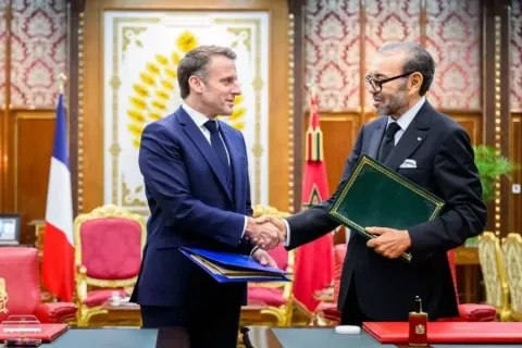 Mohammed VI- Macron -Maglor