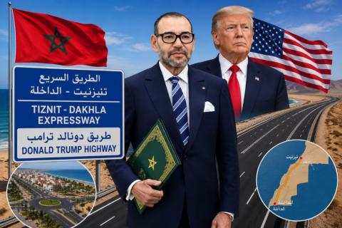 Trump et Mohammed VI — La voie express Tiznit-Dakhla rebaptisée Donald Trump Highway