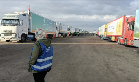 L'aide humanitaire devrait commencer à arriver vendredi à Gaza