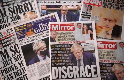 Boris Johnson, le fêtard le plus célèbre du Royaume-Uni