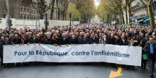 La France contre l'antisémistisme