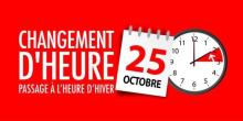 changement d'heure