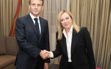 A Rome, Meloni rencontre Macron qui lui promet «ambition» et «vigilance»