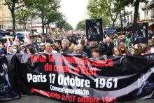 17 octobre 1961: hommage populaire, 60 ans après le massacre d'Algériens par la police à Paris