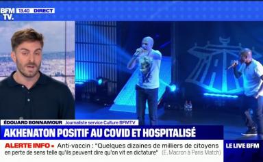 Militant antivax, le rappeur Akhenaton hospitalisé en détresse respiratoire liée au Covis-19