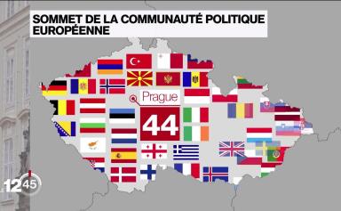 Naissance à Prague de la Communauté politique européenne, «unie» face à Moscou