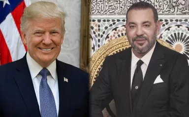 Mohammed Vi - Trump