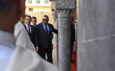 Emmanuel Macron-Mohammed VI