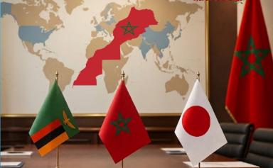 Zambie - Maroc - Japon - Sahara