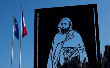 Sculpture de l'émir Abdelkader vandalisée à Amboise 