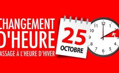changement d'heure