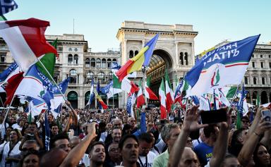 En Italie, les élections de tous les dangers