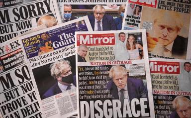 Boris Johnson, le fêtard le plus célèbre du Royaume-Uni
