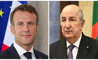 Tebboune - Macron - maglor