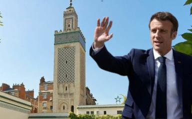 Macron rend hommage à la Grande Mosquée de Paris, preuve qu'on peut «être Français et musulman»