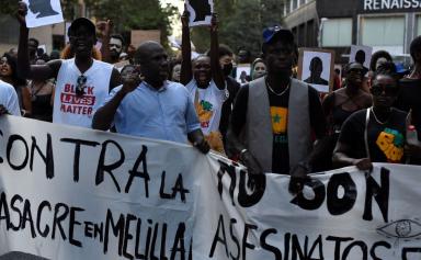 «Les frontières tuent»: plusieurs manifestations en Espagne pour protester après le drame de Melilla