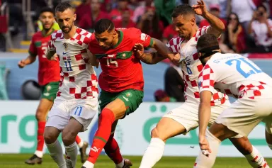 Le Maroc tient tête à la Croatie pour son premier match de la Coupe du monde