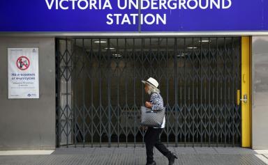 Londres paralysée par la grève des transports publics