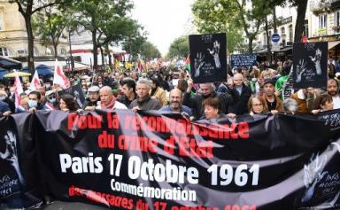 17 octobre 1961: hommage populaire, 60 ans après le massacre d'Algériens par la police à Paris