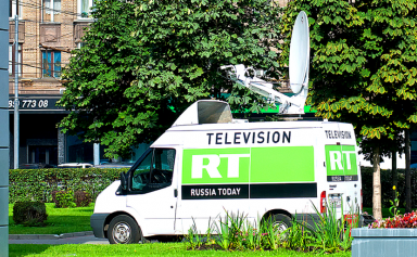 La chaîne russe RT mise à mal par la position de la Russie en Ukraine