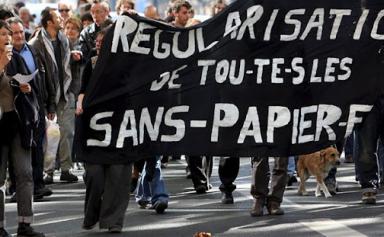 La France compterait «600 000 à 700 000» sans-papiers