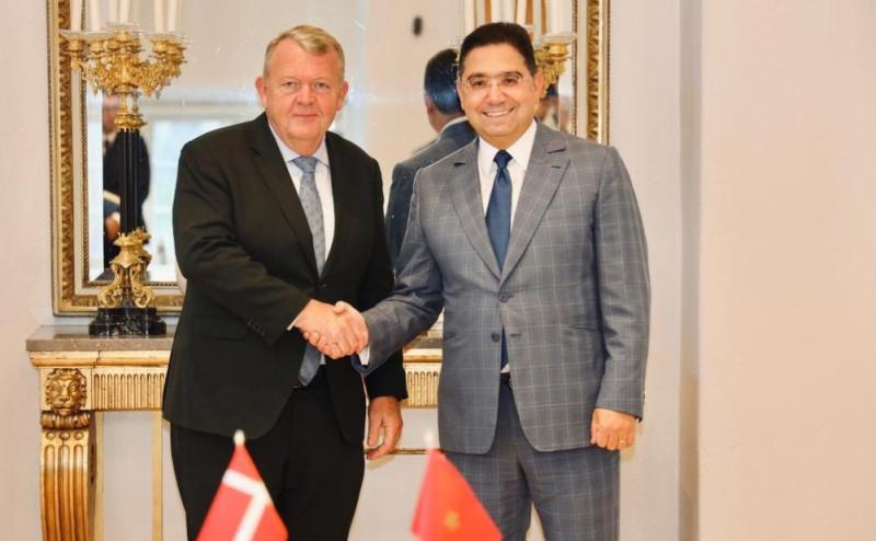 Nasser Bourita et Lars Løkke Rasmussen à Copenhague — Sahara marocain