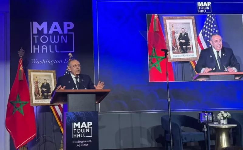 Youssef Amrani ambassadeur Maroc États-Unis Washington MAP Town Hall