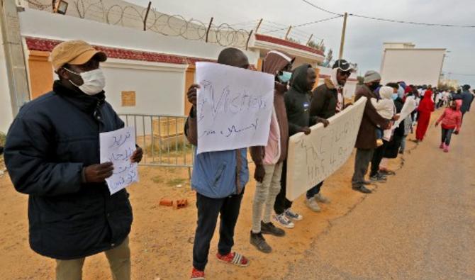 Tunisie : manifestation de réfugiés contre leur «marginalisation» Tunisie : manifestation de réfugiés contre leur «marginalisation»